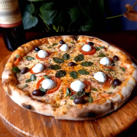 Pratos da Pizzaria Margarida