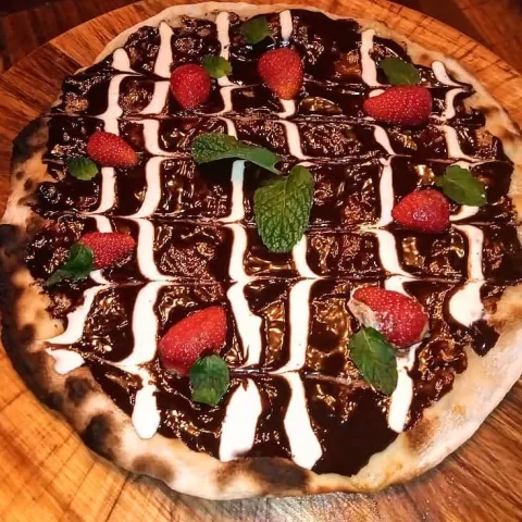 Pratos da Pizzaria Margarida