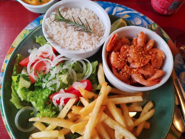 Pratos do Restaurante Quintal Verde