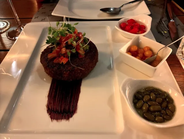 Pratos do Restaurante Quintal das Letras