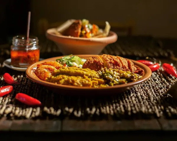 Pratos do Restaurante Quintal de Mãe