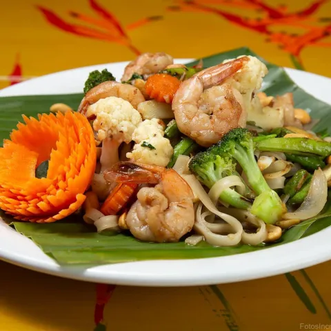Pratos do Restaurante Thai Brasil